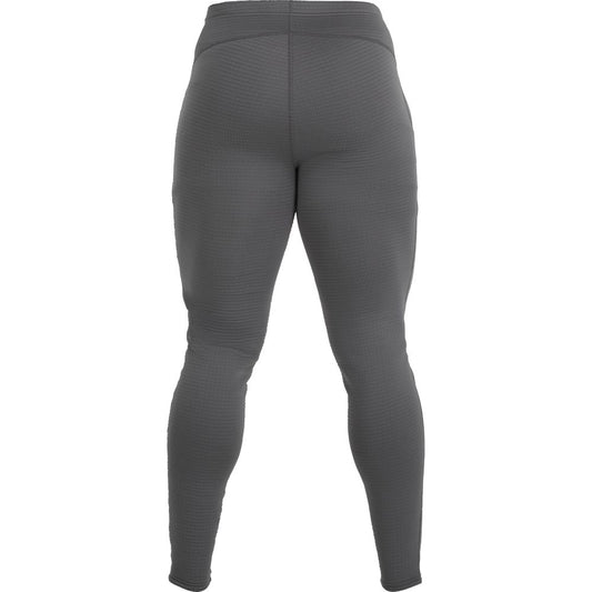 Rear view of NRS Lightweight Pants - Men's in gray, showcasing moisture-wicking fabric, durable seams, and a comfortable waistband.