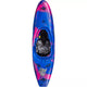 A Flow kayak with a blue and pink design by Jackson Kayak.