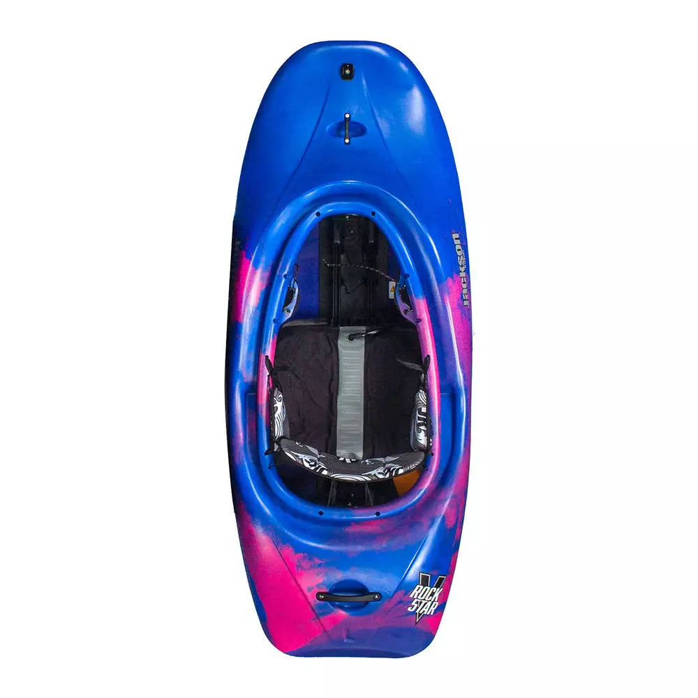 A RockStar V kayak by Jackson Kayak on a white background.