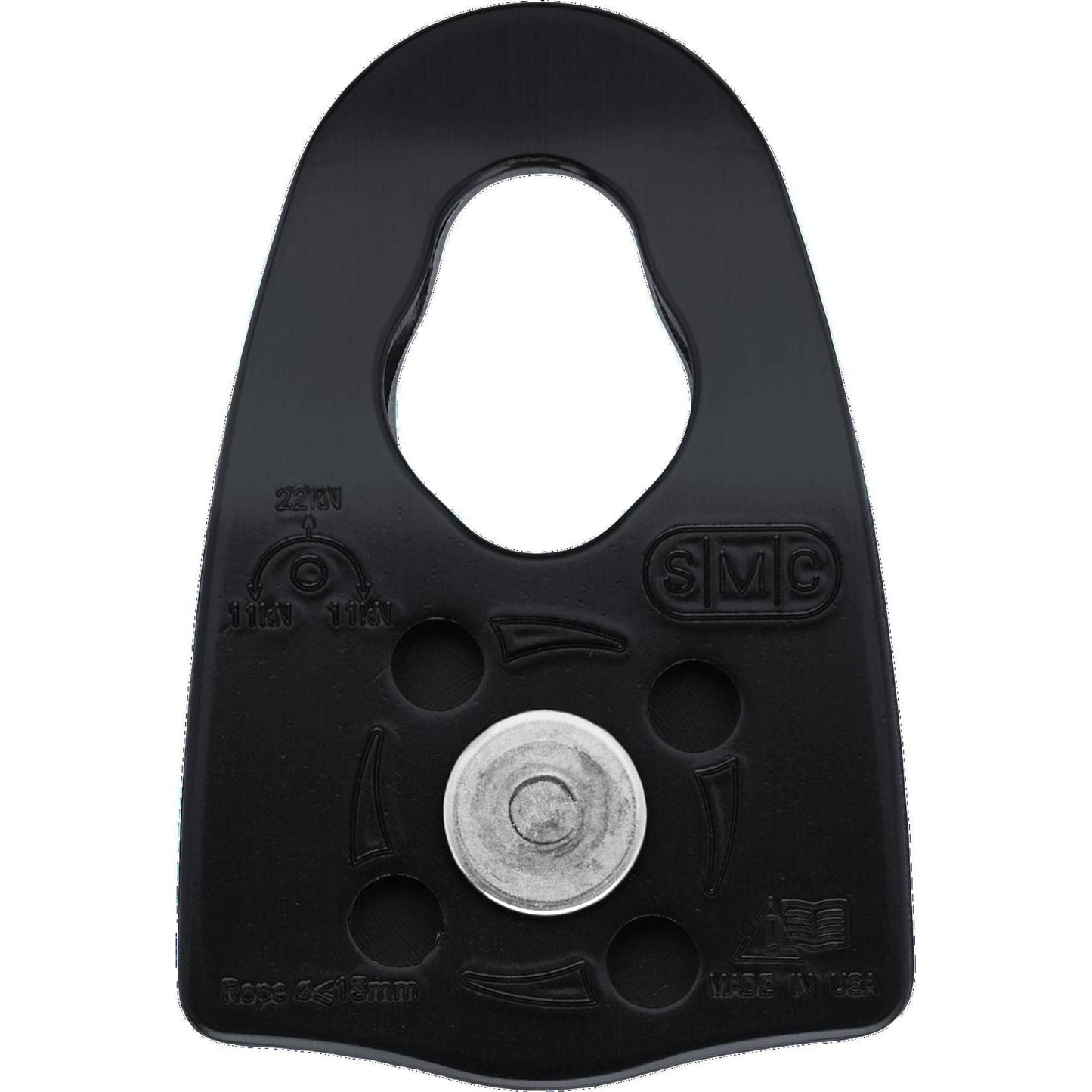 A NRS SMC CRx 1in Rescue Pulley on a white background.