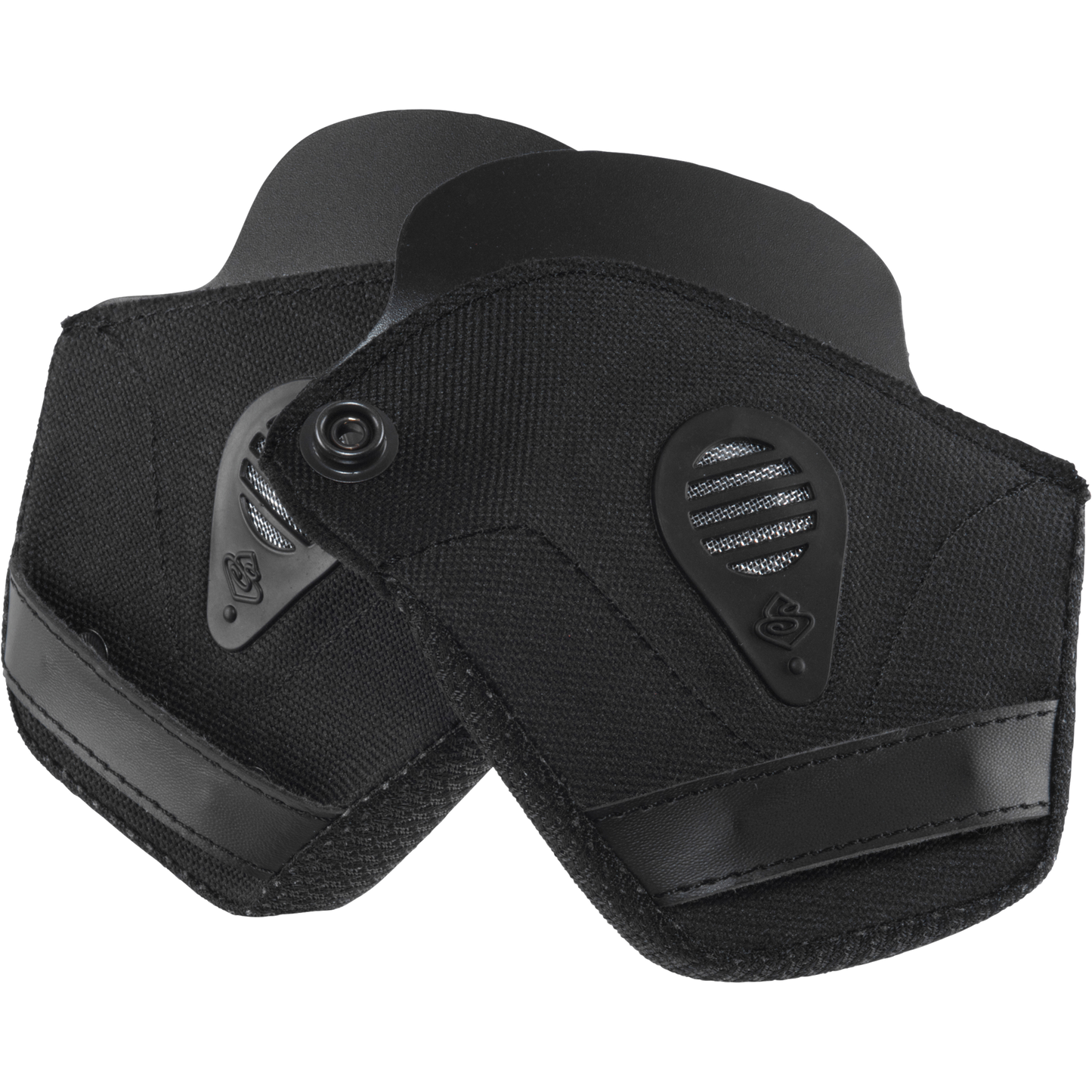 Sweet Protection's Rocker/Wanderer II Ear Pads, designed to complement Wanderer helmets, feature adjustable straps and ventilation holes.