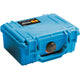 This protective Pelican 1120 Case is waterproof and stands out against the white background.