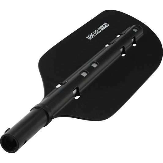 Featuring the Mini Helix Blade manufactured by NRS shown here from one angle.