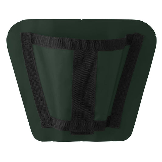 NRS STAR PVC Foot Cups are durable, green shield-shaped pads with black straps designed for heavy-duty use.
