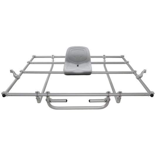 The NRS Sport Cat Frame is an aluminum cataraft frame with a central seat, ideal for an NRS Sport Cat or AIRE Wave Destroyer.