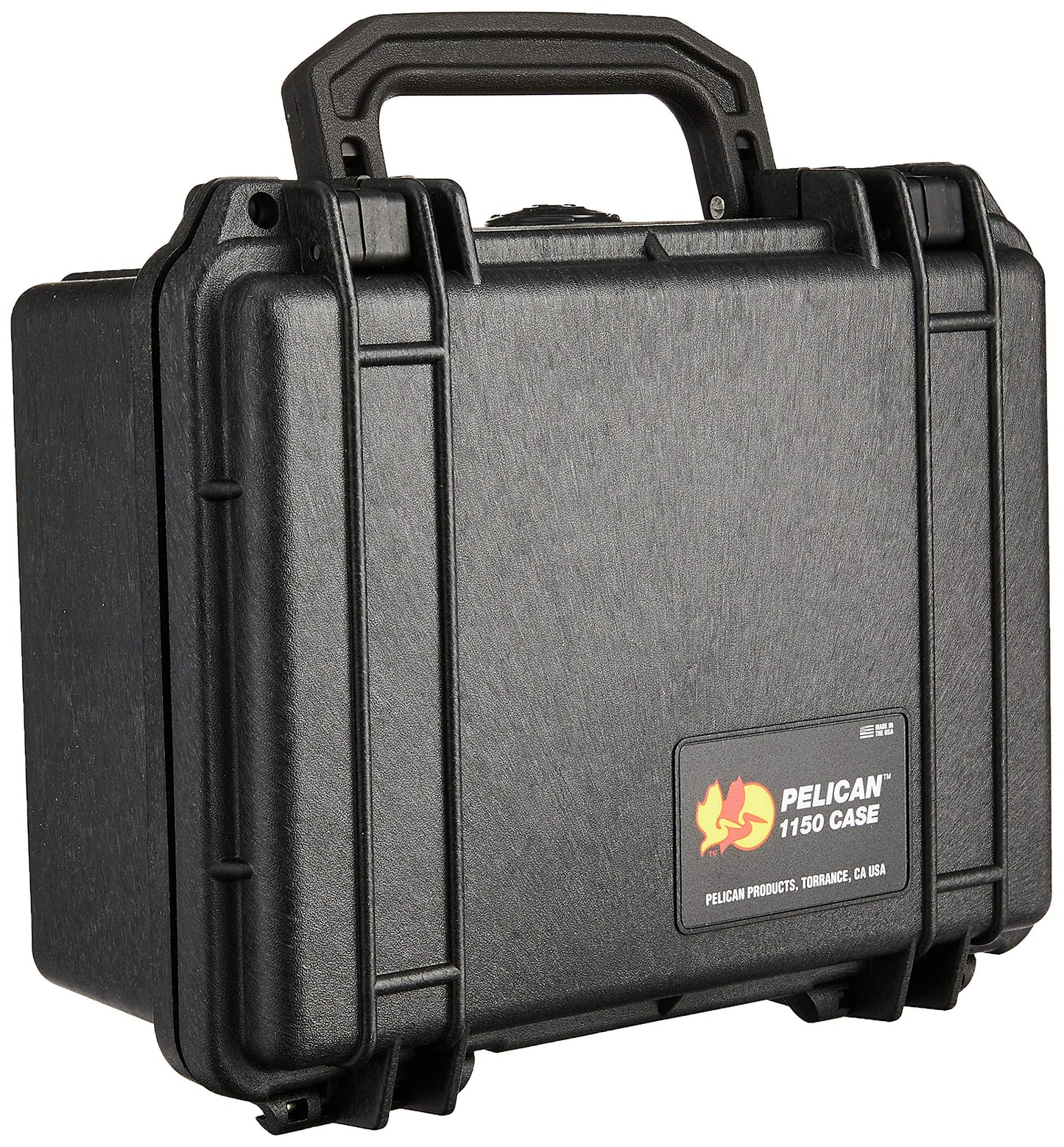 A waterproof Pelican 1150 case on a white background.