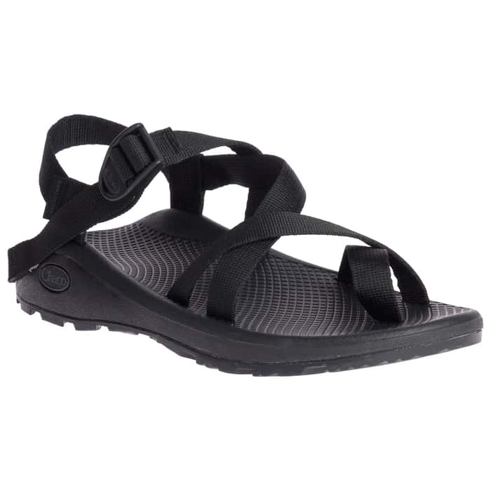 The Chaco ZCloud 2 - Men's sandal features adjustable straps, a textured footbed, and arch support for durable comfort—making it the perfect black sport sandal for all your outdoor adventures.