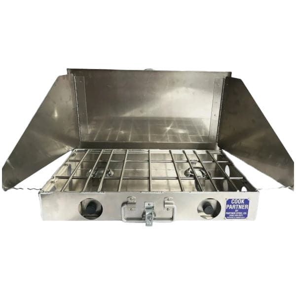 Partner steel camp stove-2 burner