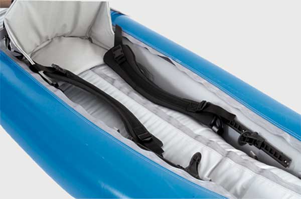 Featuring the Deluxe Thigh Straps ik accessory, ik pump manufactured by AIRE shown here from a second angle.