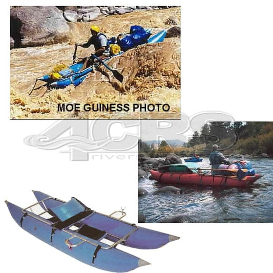 A fleet of Cutthroat rowing catarafts from Jacks Plastic Welding skillfully navigate river rapids, deftly carrying cargo and passengers through the currents.