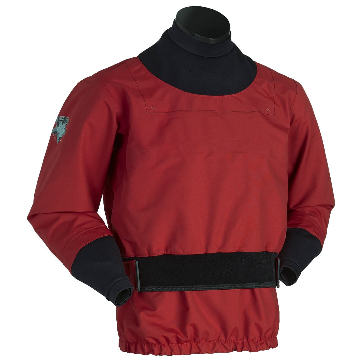 Featuring the Devils Club Drytop men's dry wear manufactured by Immersion Research shown here from a third angle.