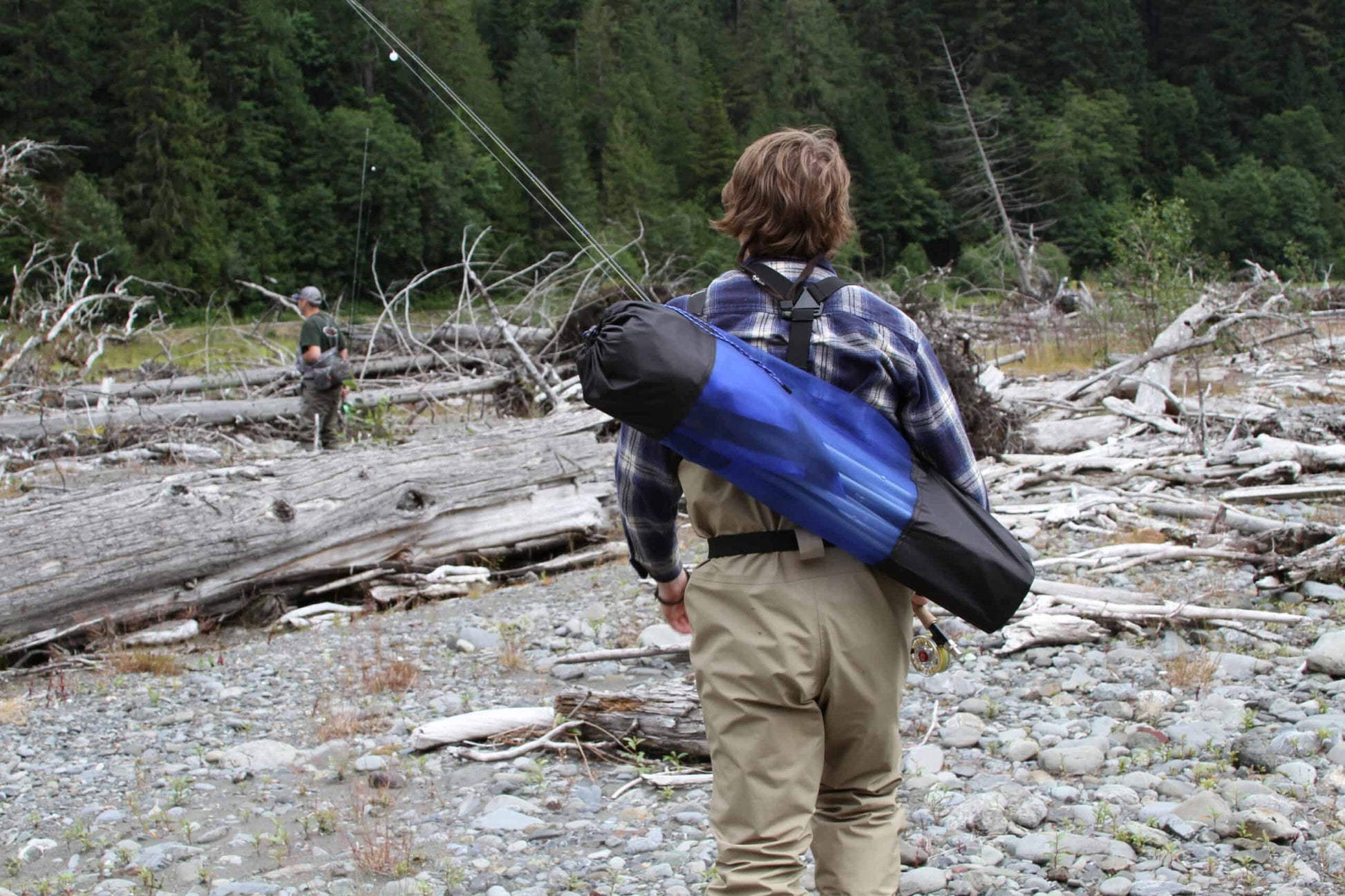 Featuring the Frenchcut Chair camp chair manufactured by Travel Chair shown here from a third angle.