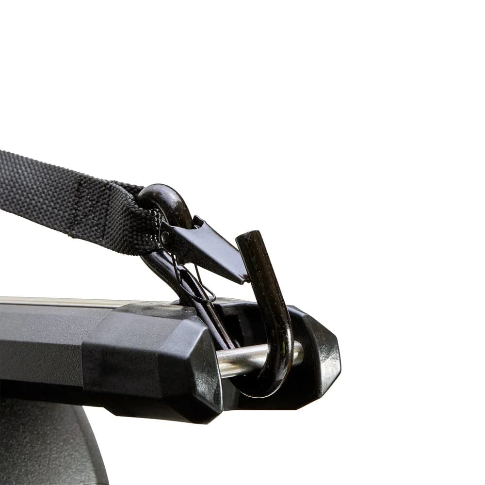 Featuring the HD Bar roof rack, transport manufactured by Yakima shown here from a third angle.