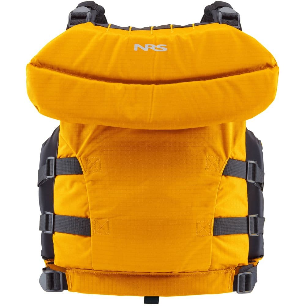Featuring the Big Water V Youth PFD kid's pfd manufactured by NRS shown here from a sixth angle.