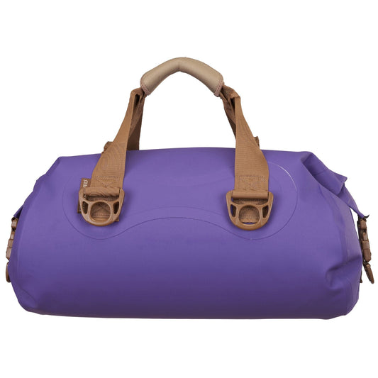 Featuring the Chattooga Duffel dry bag, gift for kayaker, gift for paddle boader, gift for rafter manufactured by Watershed shown here from one angle.