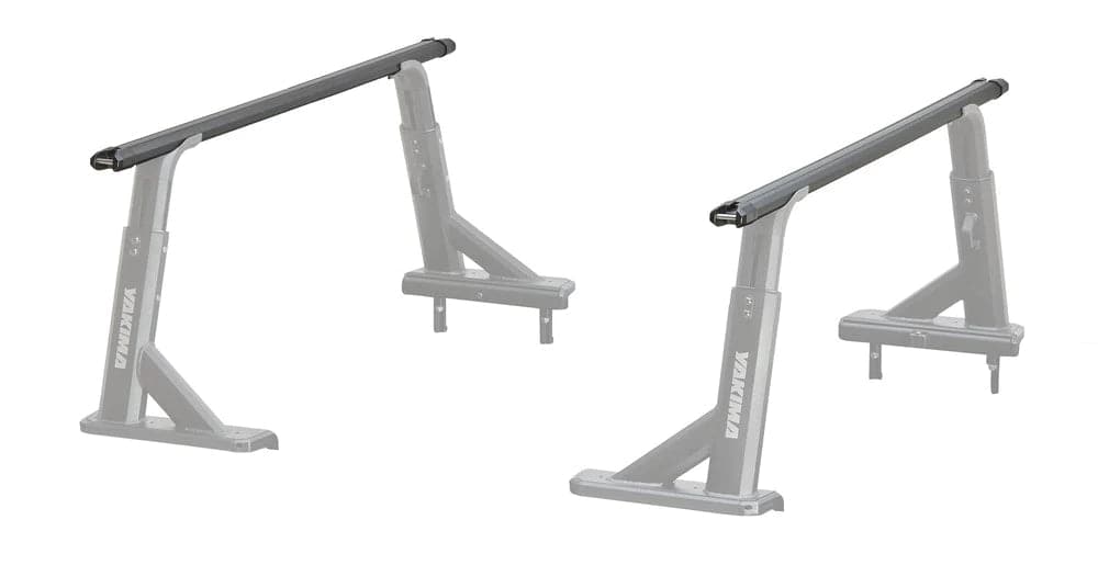 Featuring the HD Bar roof rack, transport manufactured by Yakima shown here from a fourth angle.