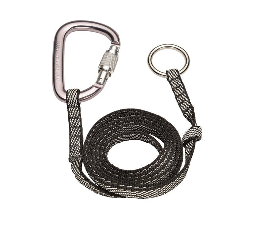 Featuring the Web Toe leash, rescue pfd, throw bag manufactured by Astral shown here from one angle.