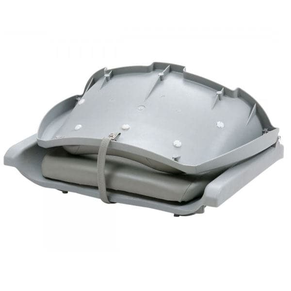 Featuring the Folding Raft Seat fishing frame, fishing frame part, frame accessory, frame part manufactured by AIRE shown here from a second angle.