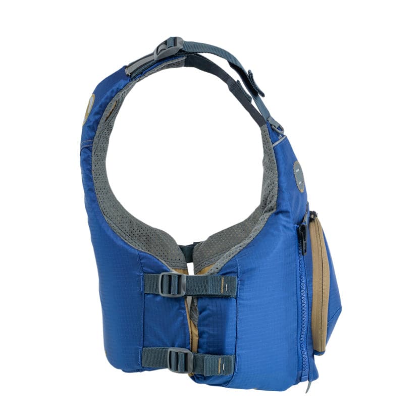 Featuring the Sturgeon PFD fishing pfd, men's pfd, women's pfd manufactured by Astral shown here from a seventh angle.