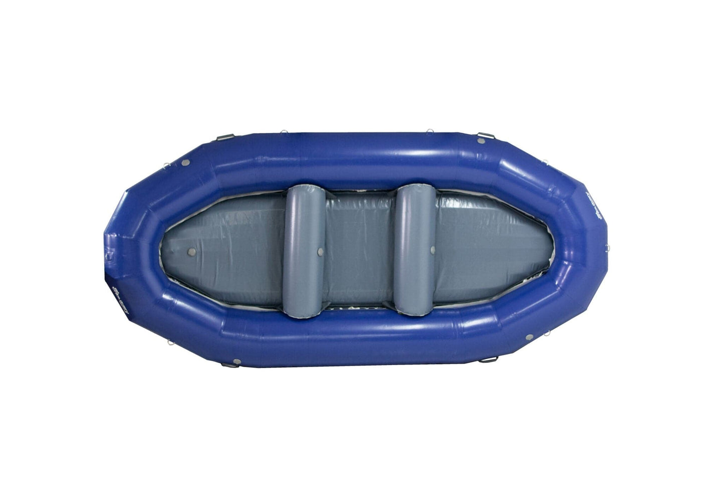 Featuring the Tributary HD 14 Self Bailing Raft raft manufactured by AIRE shown here from a fourth angle.