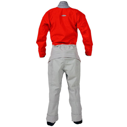 Featuring the Legacy (GORE-TEX Pro) Dry Suit - Women's women's dry wear manufactured by Kokatat shown here from a second angle.