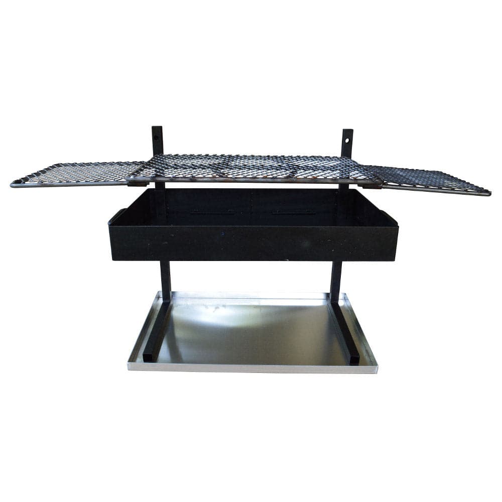 Featuring the Fire Pan fire pan, fire pan accessory manufactured by Salamander shown here from a third angle.