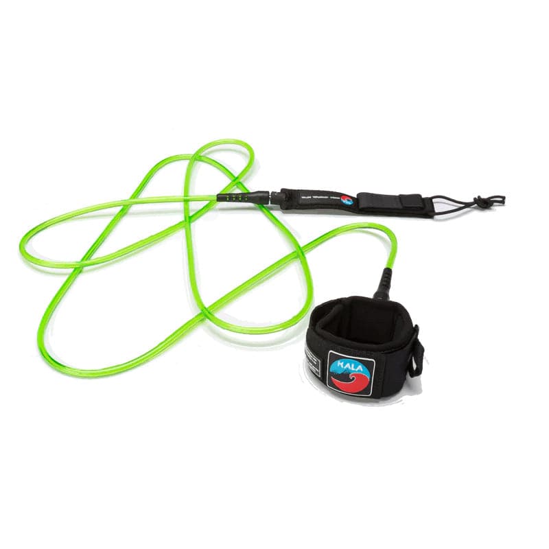 Featuring the Ankle SUP Leash 10' leash, sup accessory manufactured by Hala shown here from a third angle.