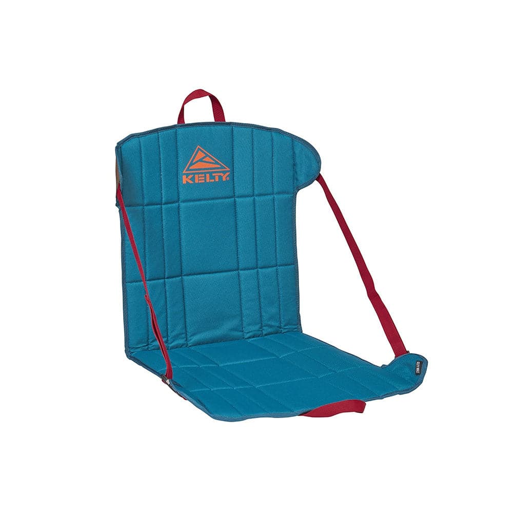 Featuring the Camp Chair chair manufactured by Kelty shown here from one angle.