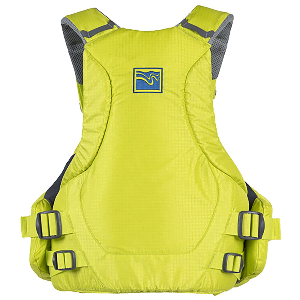 Featuring the WKNDR PFD fishing pfd, men's pfd, women's pfd manufactured by Kokatat shown here from a fifth angle.