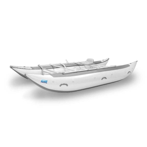 Featuring the Leopard 18' Cataraft cataraft manufactured by AIRE shown here from a ninth angle.