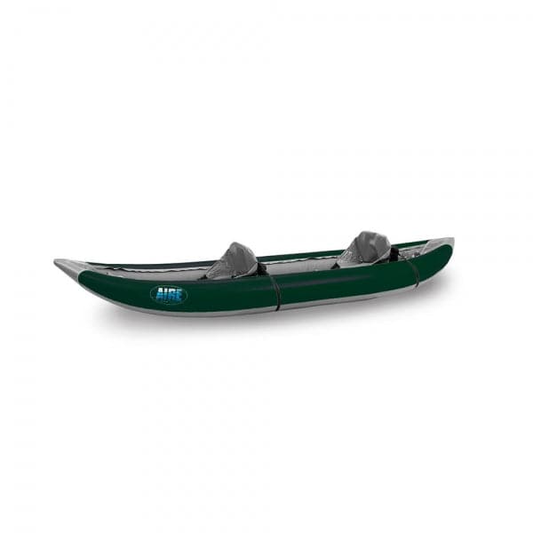 Featuring the Lynx II Inflatable Kayak ducky, inflatable kayak manufactured by AIRE shown here from a fifth angle.