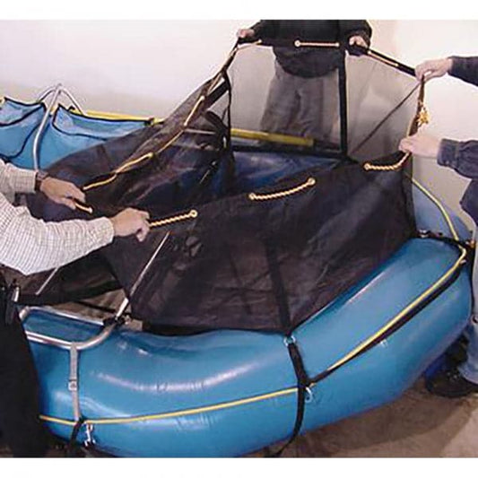 Featuring the Pacific River Bag cam strap, raft rigging manufactured by Whitewater Designs shown here from a second angle.
