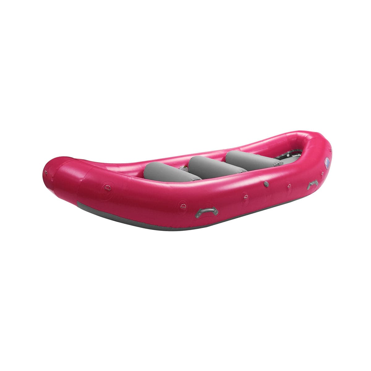 Featuring the Super Duper Puma 14 fishing raft, raft manufactured by AIRE shown here from a ninth angle.