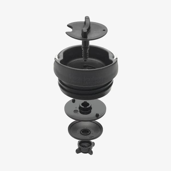 Featuring the Café Cap TKWide camp, camp cup, dishes, kitchen, replacement lid manufactured by Klean Kanteen shown here from a fifth angle.