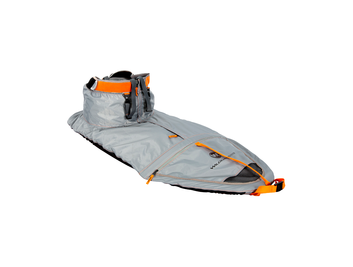 Featuring the TrueFit W Spray Skirt rec spray skirt, touring spray skirt manufactured by Wilderness Systems shown here from a second angle.