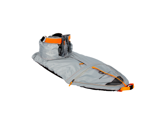 Featuring the TrueFit W Spray Skirt rec spray skirt, touring spray skirt manufactured by Wilderness Systems shown here from a second angle.