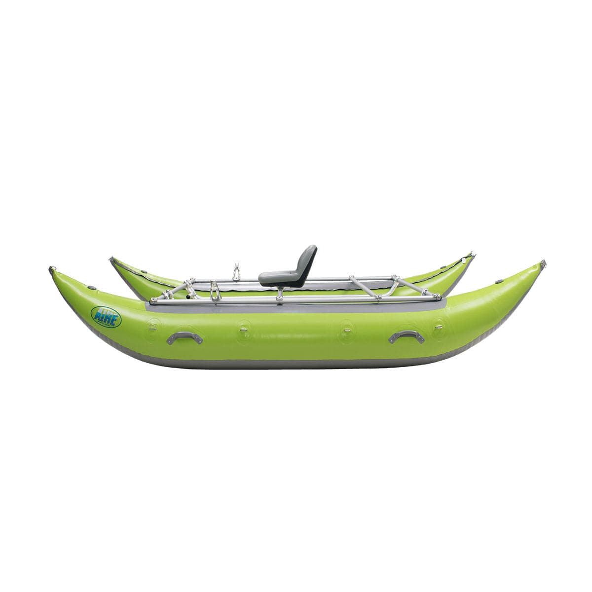 Featuring the Wave Destroyer Catarafts cataraft, fishing cat manufactured by AIRE shown here from a second angle.