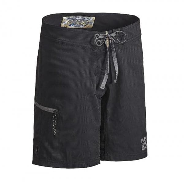 Featuring the Women's Guide Shorts women's swim wear manufactured by Immersion Research shown here from one angle.