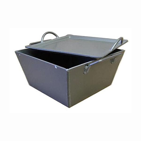 Featuring the Square Dutch Ovens dutch oven, kitchen manufactured by Partner Steel shown here from one angle.