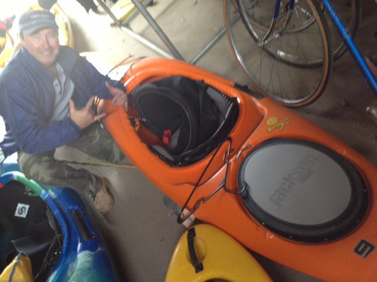 Prepping for the Grand Self Support Kayak