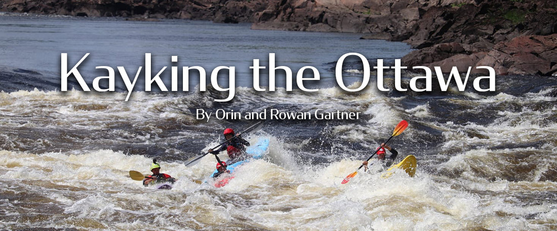 Kayaking the Ottawa with the Gartners