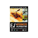 Cover of a DVD titled "EJ's Advanced Playboating," featuring a kayaker in action and various images related to kayaking.