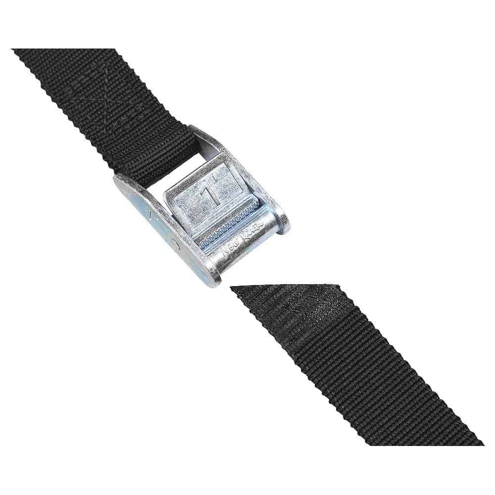 A Cam Straps Salamander black nylon strap with a metal buckle.