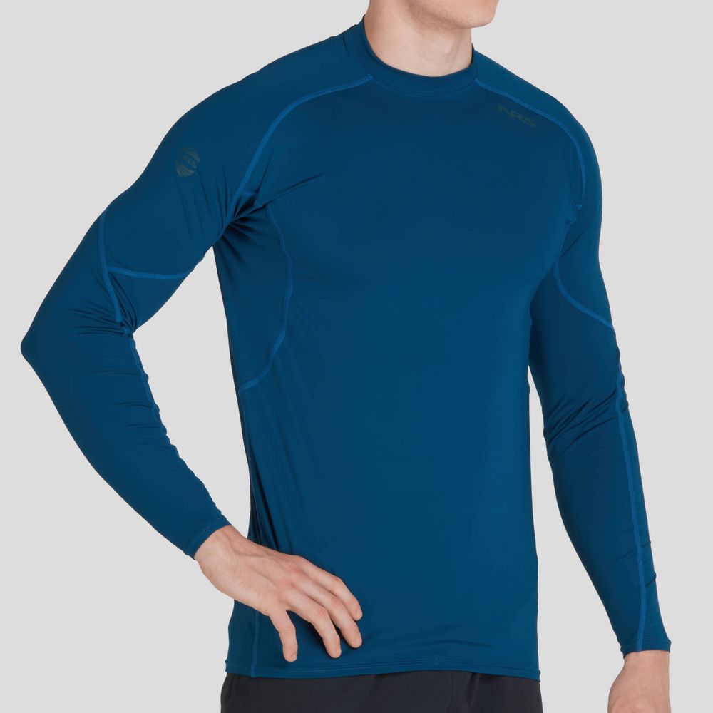 Featuring the H2Core Long Rashguard manufactured by NRS shown here from a tenth angle.