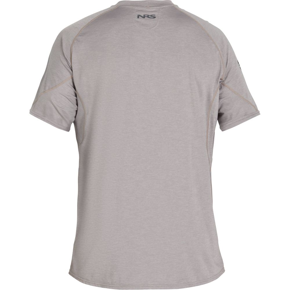 Featuring the Men's H2Core Silkweight Short-Sleeve Shirt men's sun wear, men's swim wear, men's thermal layering manufactured by NRS shown here from a thirteenth angle.