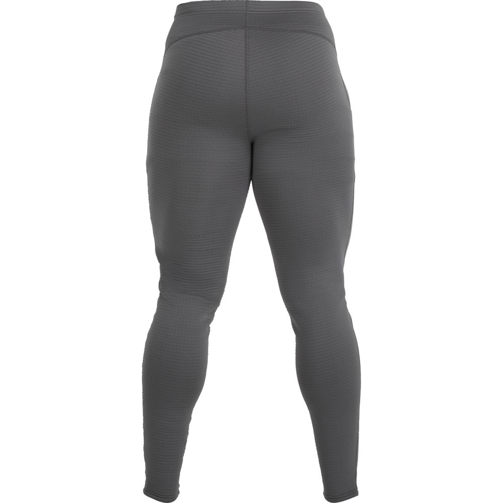 Rear view of NRS Lightweight Pants - Men's in gray, showcasing moisture-wicking fabric, durable seams, and a comfortable waistband.