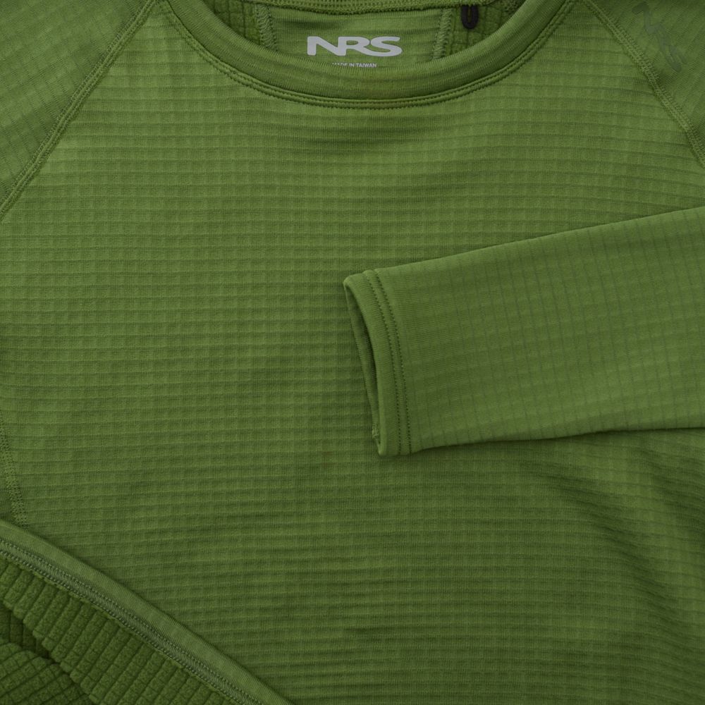 Featuring the Women's H2Core Lightweight Shirt women's thermal layering manufactured by NRS shown here from a sixth angle.