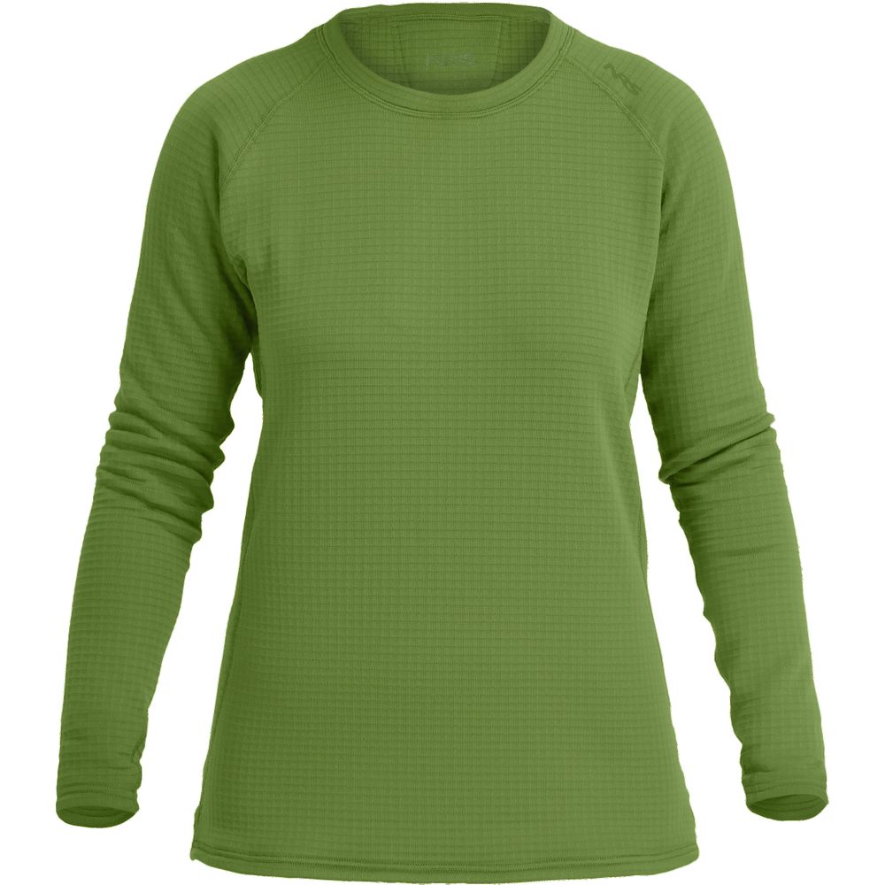 Featuring the Women's H2Core Lightweight Shirt women's thermal layering manufactured by NRS shown here from one angle.