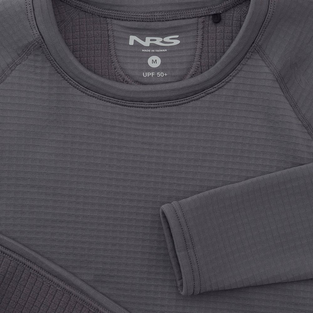 Featuring the Women's H2Core Lightweight Shirt women's thermal layering manufactured by NRS shown here from a twelfth angle.