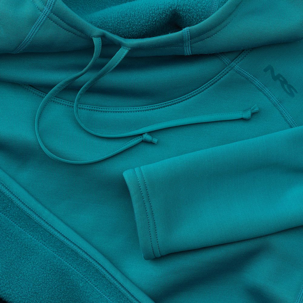 Featuring the H2Core Expedition Hoody W's manufactured by NRS shown here from a seventh angle.